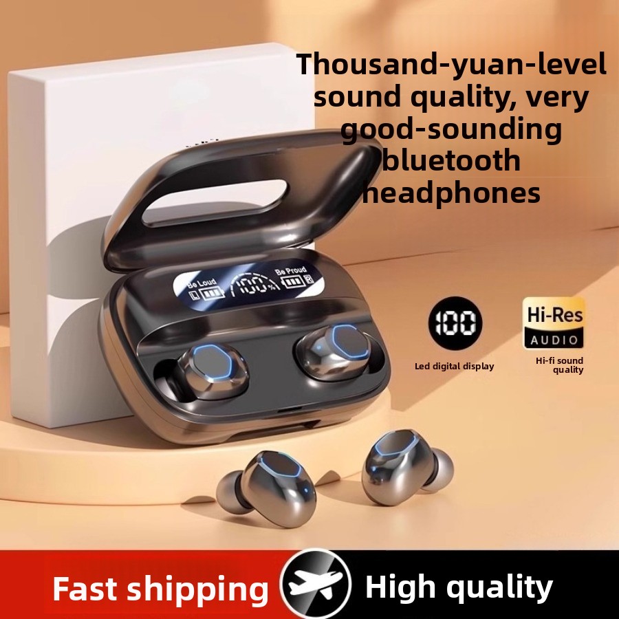 Esports Gaming Headphones - JZD M10 インイヤー型 ワイヤレス Bluetooth ヘッドホン。ノイズキャンセリング機能を搭載した高性能ゲーミングイヤホン。大容量バッテリーで、eスポーツゲーマーに最適。
