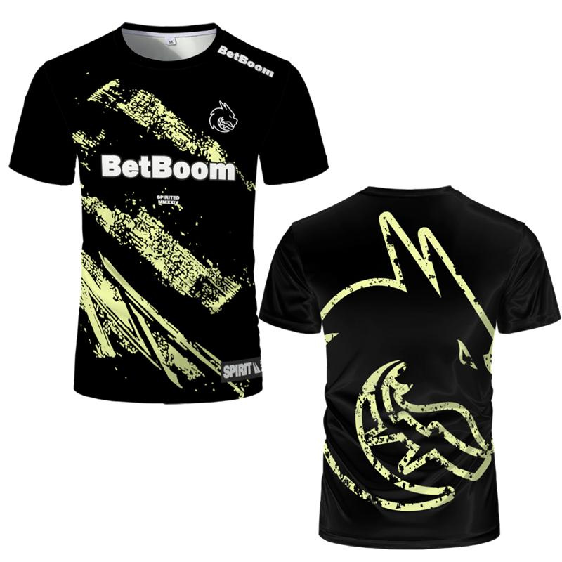 Esports Gaming T Shirt - 2025 新チームスピリットジャージ Tシャツゲーム E スポーツゲームユニフォーム Tシャツトッププレーヤードンク