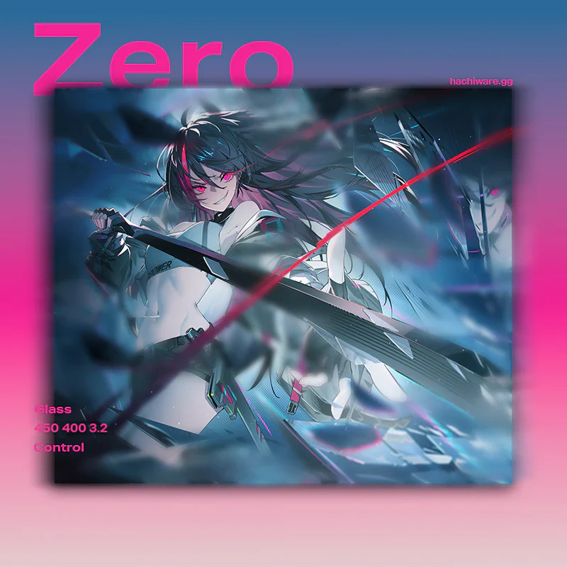 新品ガラスマウスパッド H-Hachiware Zero ゲ - Esports Gaming Brands のレビューと価格