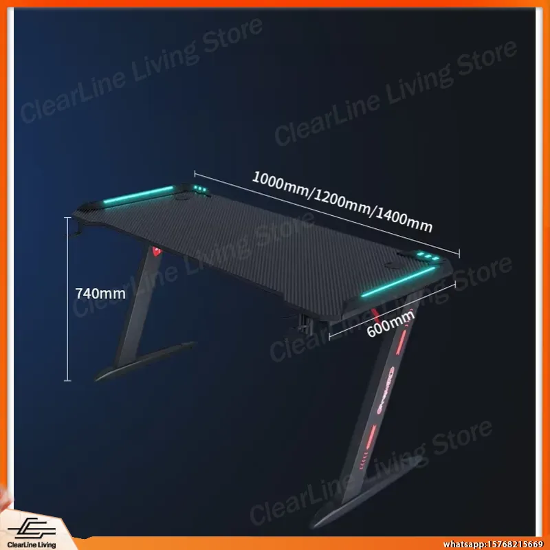 ゲーミングデスク 高さ調整可能 RGB LED搭載 eスポー - Esports And Gaming Management のレビューと価格