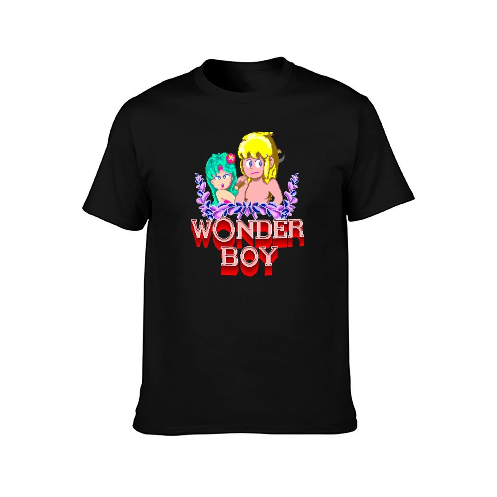 ワンダーボーイアーケード - ピクセルアートTシャツ 軽量ベ - Esports Gaming T Shirt のレビューと価格