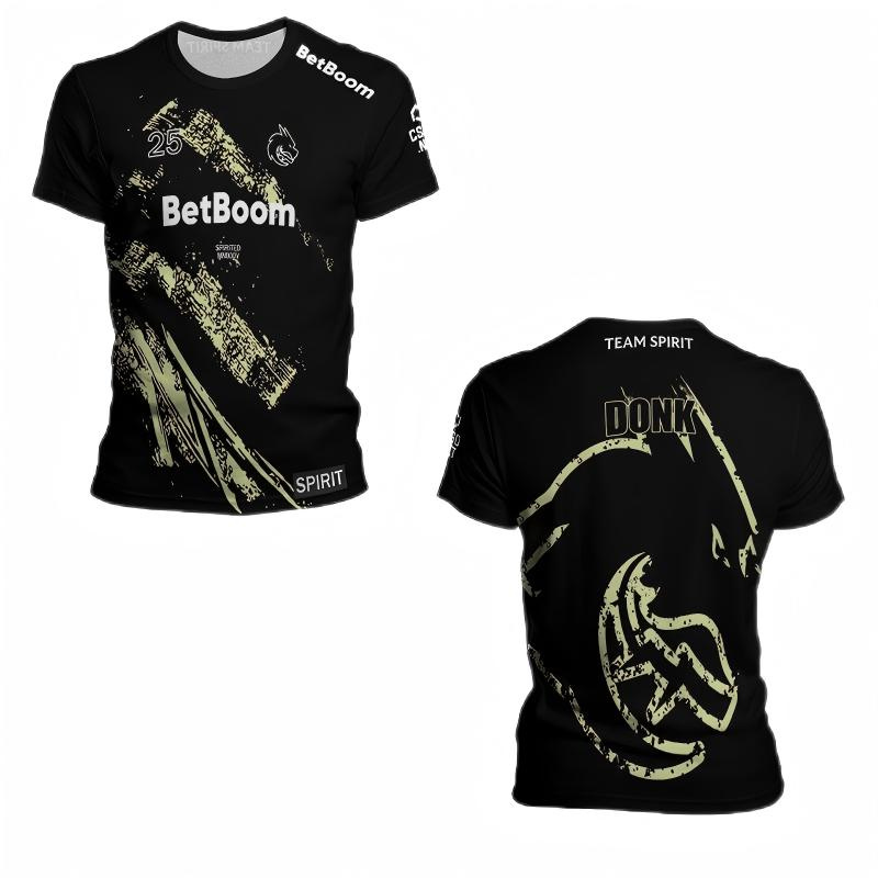 2025 新チームスピリットジャージ Tシャツゲーム E ス - Esports Gaming T Shirt のレビューと価格