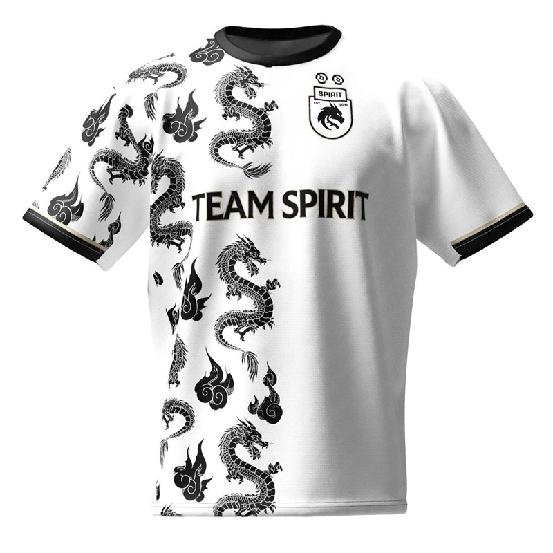 2025 新チームスピリットジャージ Tシャツゲーム E ス - Esports Gaming T Shirt のレビューと価格