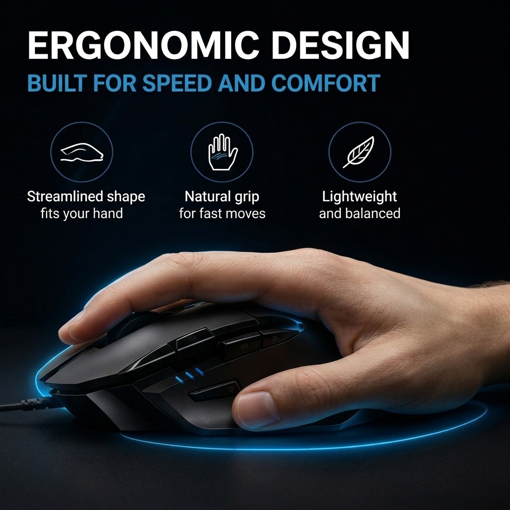 ロジクール G402 有線ゲーミングマウス PC ノートパソ - Esports Gaming Logo のレビューと価格