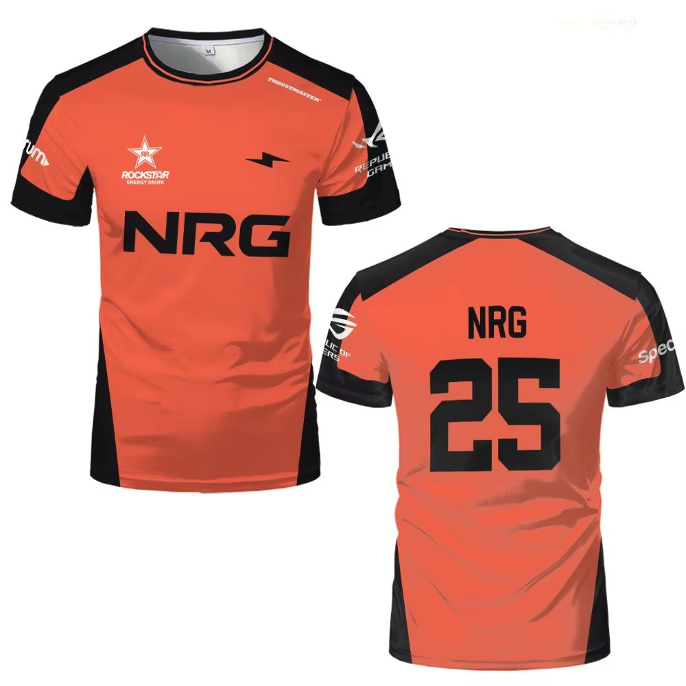 新しいホット販売 NRG eスポーツ サージ ジャージ チャ - Esports Gaming T Shirt のレビューと価格